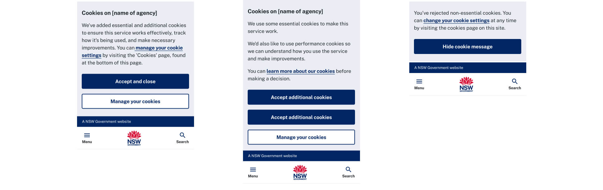 Standardising user consent through a design system component - Process Image 3
